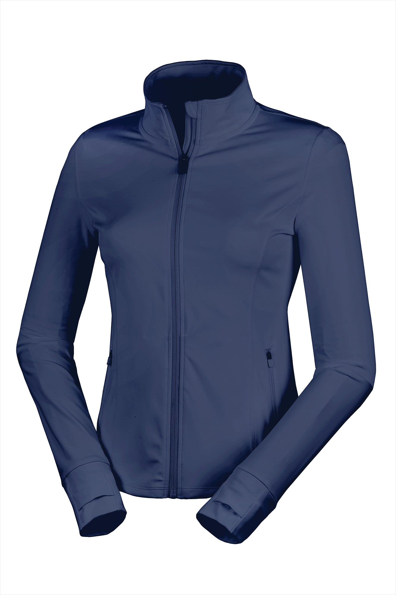 Chaqueta deportiva elástica entallada para mujer de poliéster reciclado | S798F