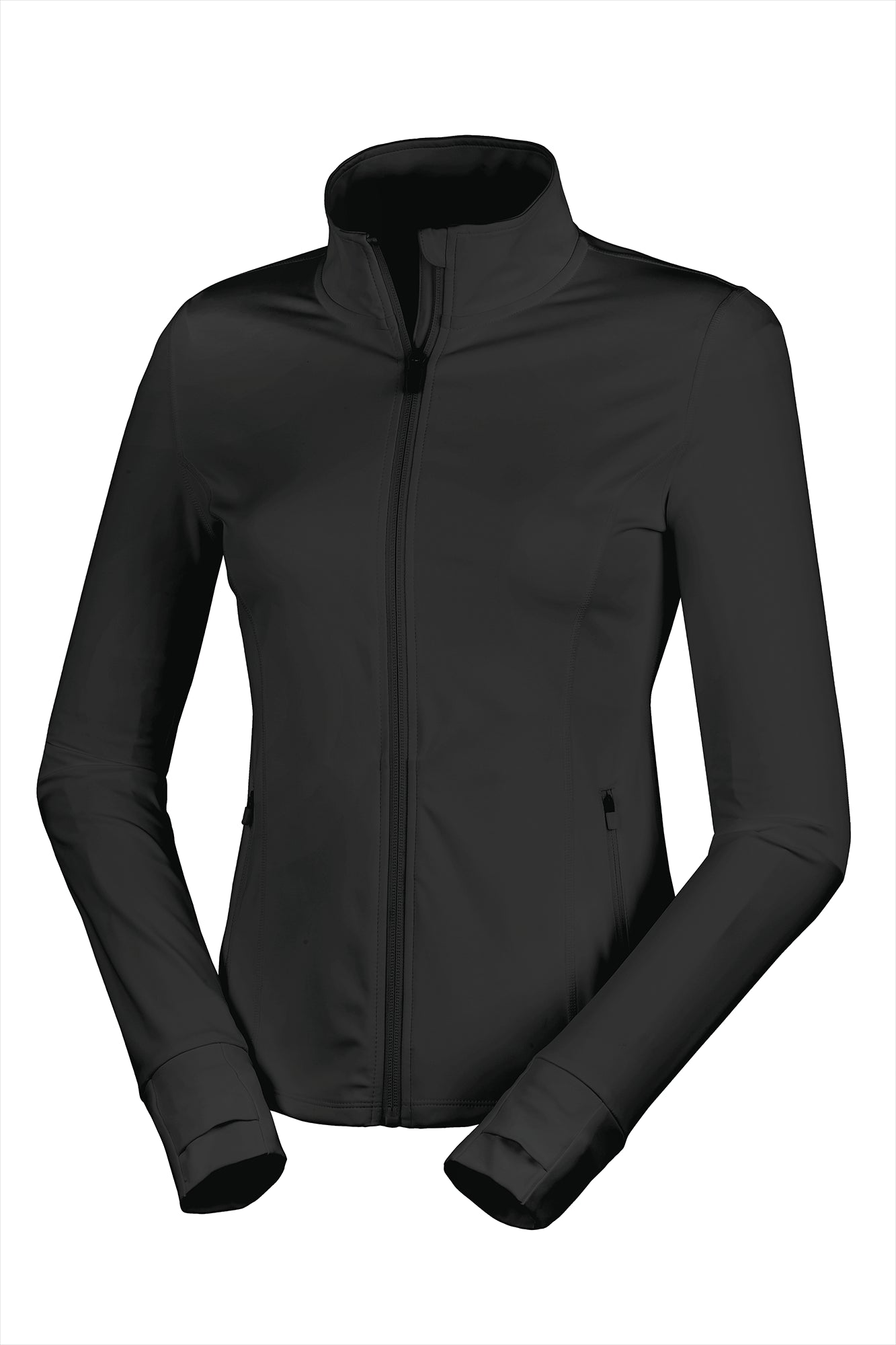 Chaqueta deportiva elástica entallada para mujer de poliéster reciclado | S798F