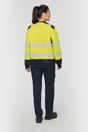 WK. Designed To Work WK420 - Recycled Safety Sweatshirt Round Neck