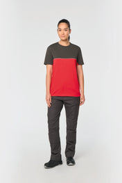 Recyceltes Zweifarbiges Kurzarm-T-Shirt - 190 g/m² - WK304