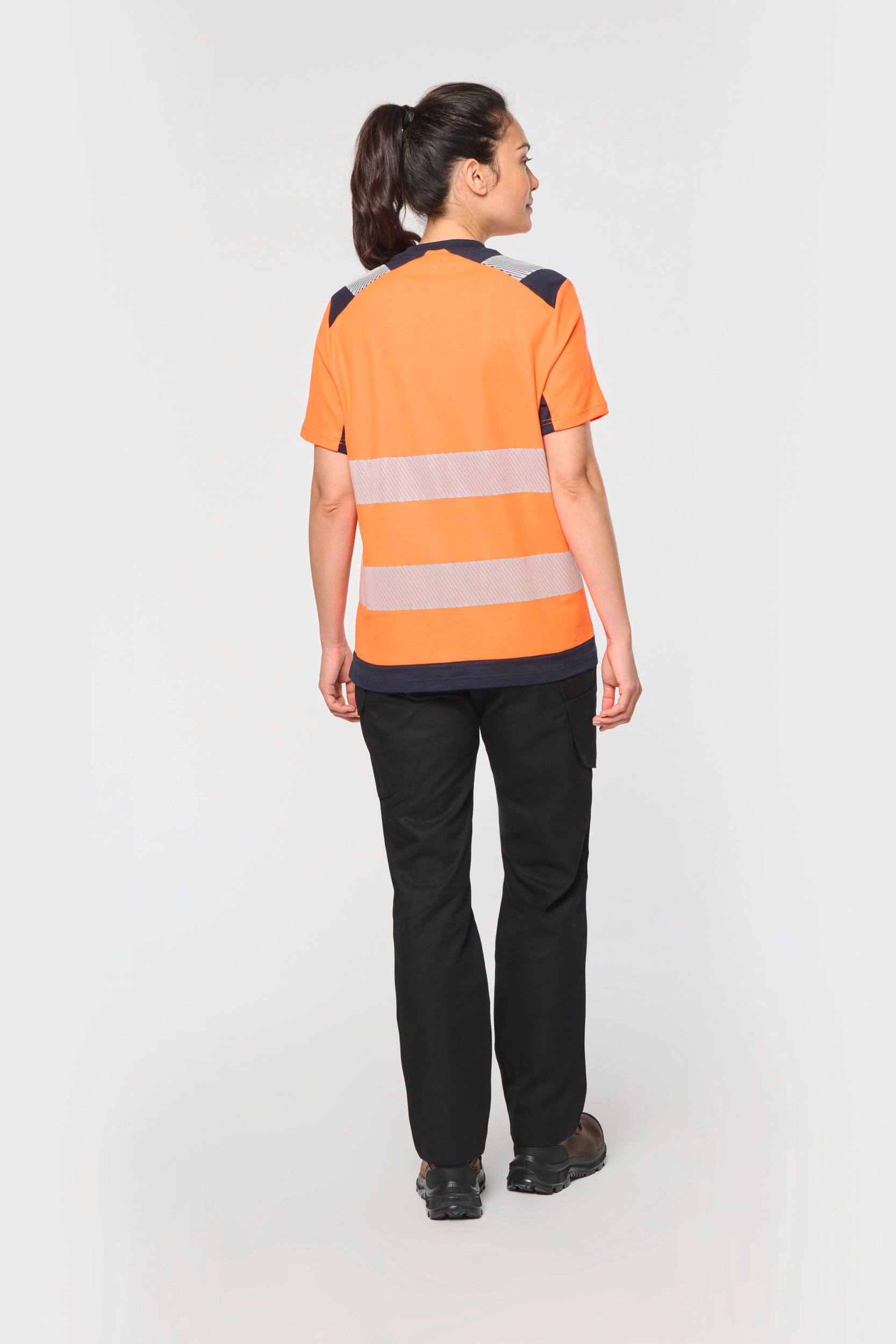 Recycled Hi-Vis Safety T-Shirt, Crew Neck | WK360