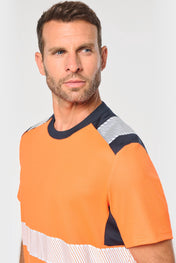 Recycled Hi-Vis Safety T-Shirt, Crew Neck | WK360