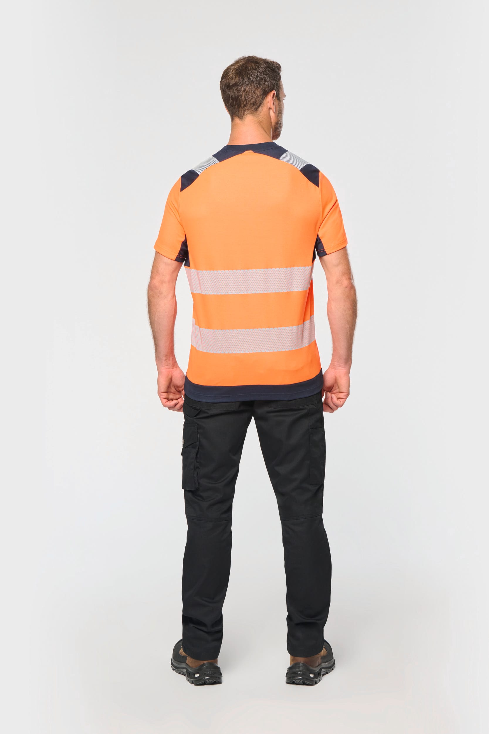 Recycled Hi-Vis Safety T-Shirt, Crew Neck | WK360
