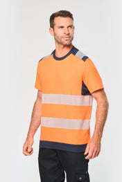 Recycled Hi-Vis Safety T-Shirt, Crew Neck | WK360