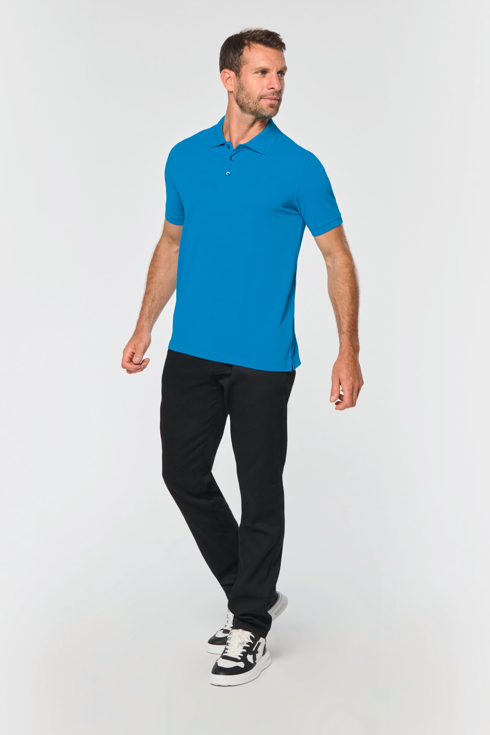 Herren-Poloshirt mit kurzen Ärmeln | WK274