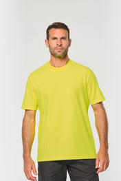 T-shirt unisexe à visibilité renforcée en coton et polyester recyclé | WK308