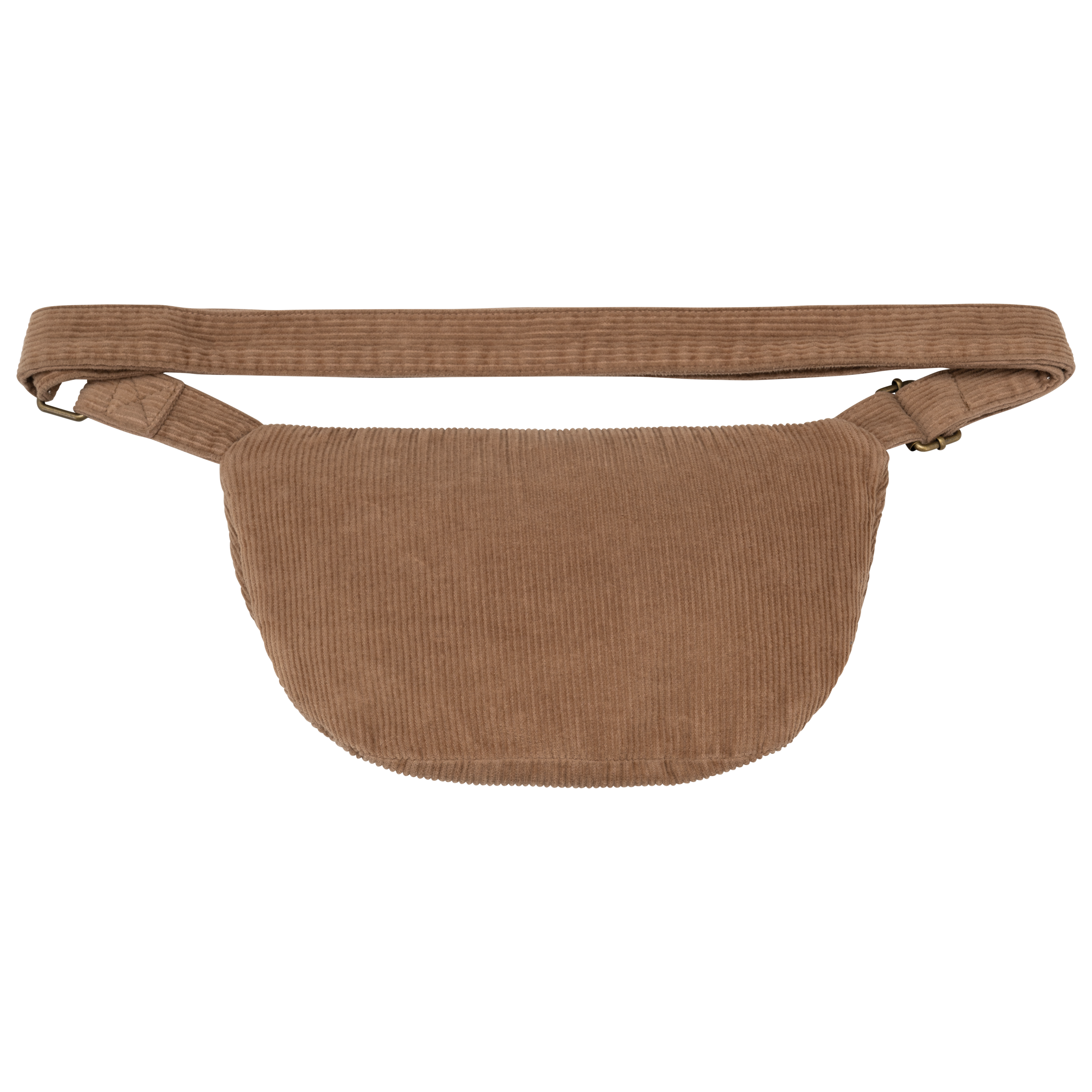 小物 coyseio COTTON BELT BAG BROWN Washed Corduroy Belt Bag - NS108 | Organic Blank