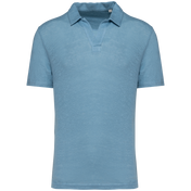 Spasso SP220 - Men’s Linen Polo Shirt