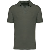 Spasso SP220 - Men’s Linen Polo Shirt