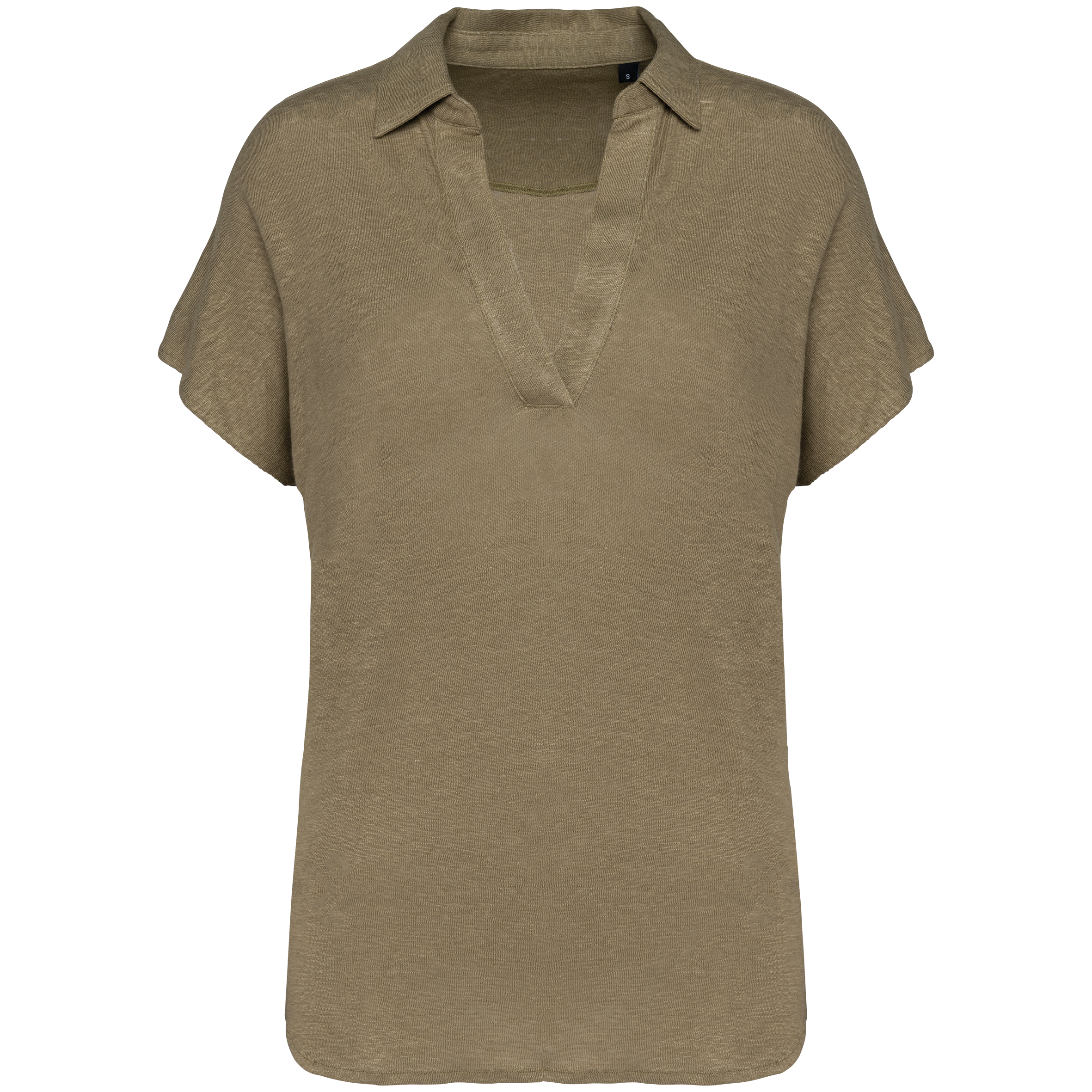 Spasso SP221 - Ladies’ Linen Polo Shirt
