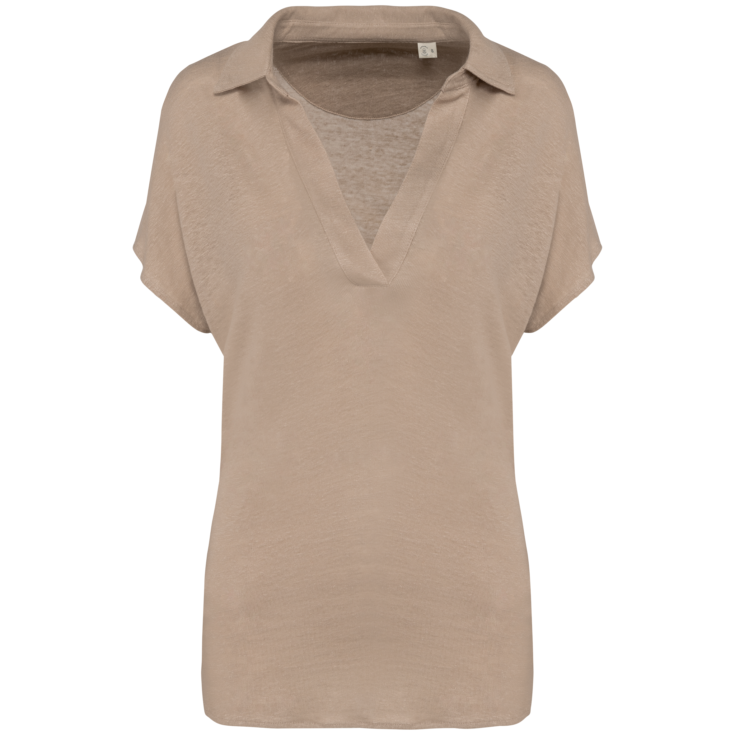 Spasso SP221 - Ladies’ Linen Polo Shirt