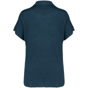 Spasso SP221 - Ladies’ Linen Polo Shirt