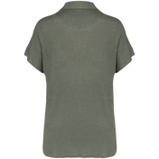 Spasso SP221 - Ladies’ Linen Polo Shirt