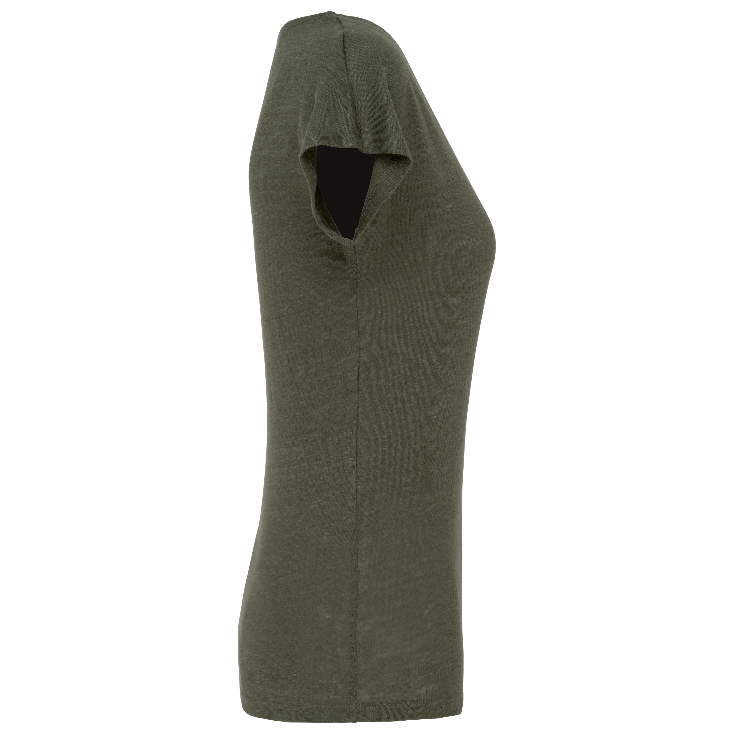 Spasso SP321 - Ladies' V-neck Linen T-shirt