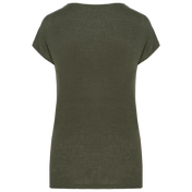 Spasso SP321 - Ladies' V-neck Linen T-shirt