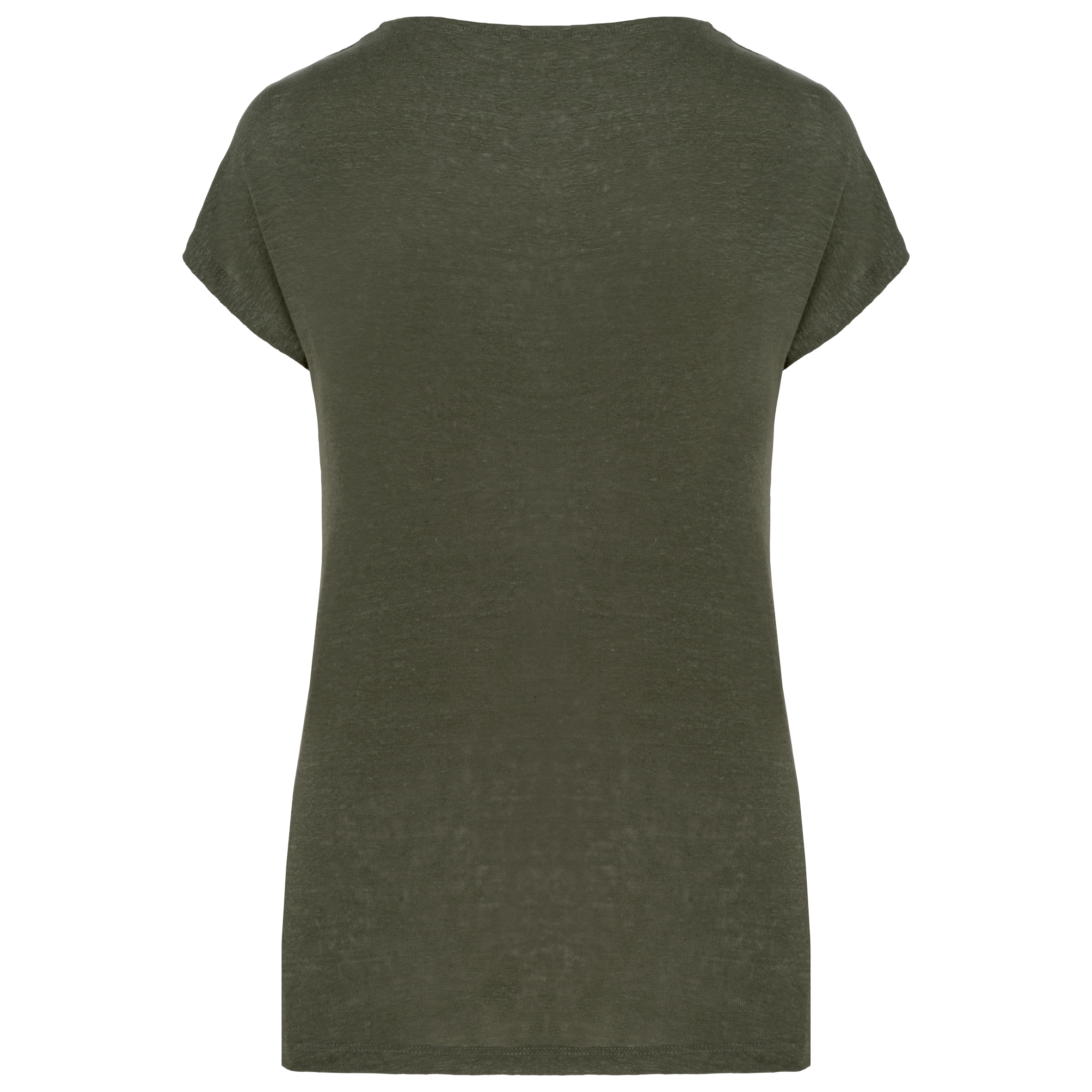 Spasso SP321 - Ladies' V-neck Linen T-shirt