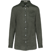 Spasso SP505 - Ladies’ Linen Shirt