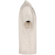 Spasso SP509 - Men's Linen Bowling Collar Short-sleeved Shirt