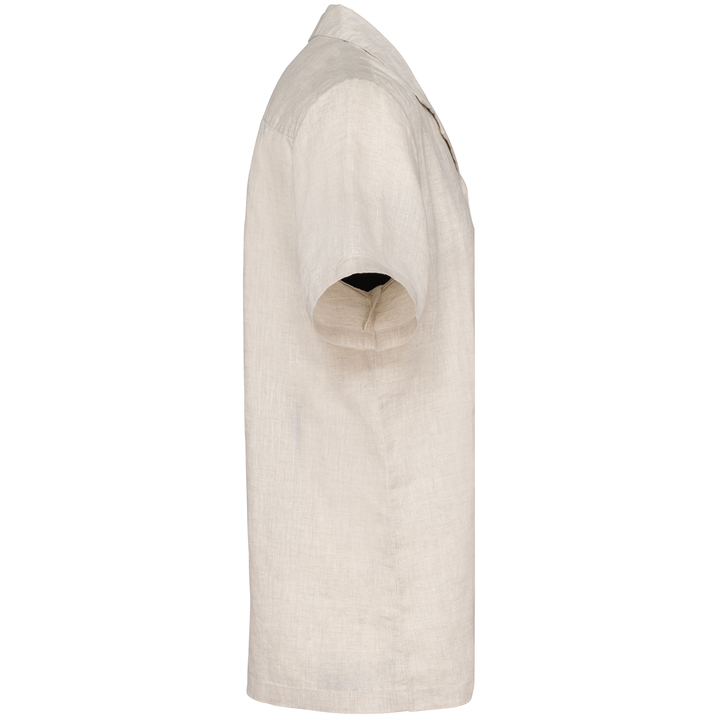 Spasso SP509 - Men's Linen Bowling Collar Short-sleeved Shirt