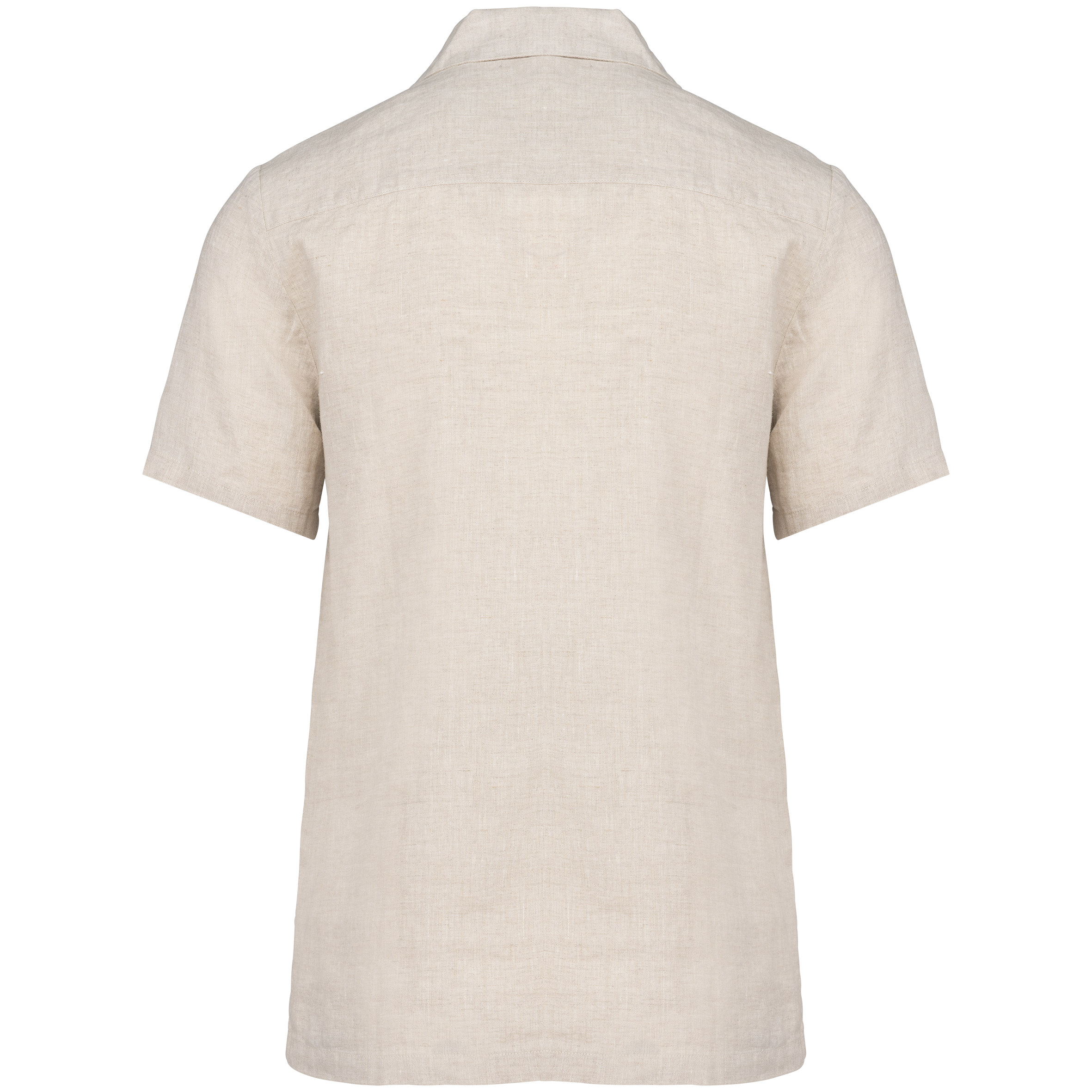 Spasso SP509 - Men's Linen Bowling Collar Short-sleeved Shirt