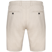 Spasso SP711 - Men's Linen Bermuda