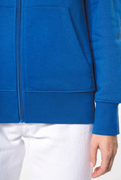 Sweat à capuche zippé écologique pour femmes - 280 g/m² - K4031