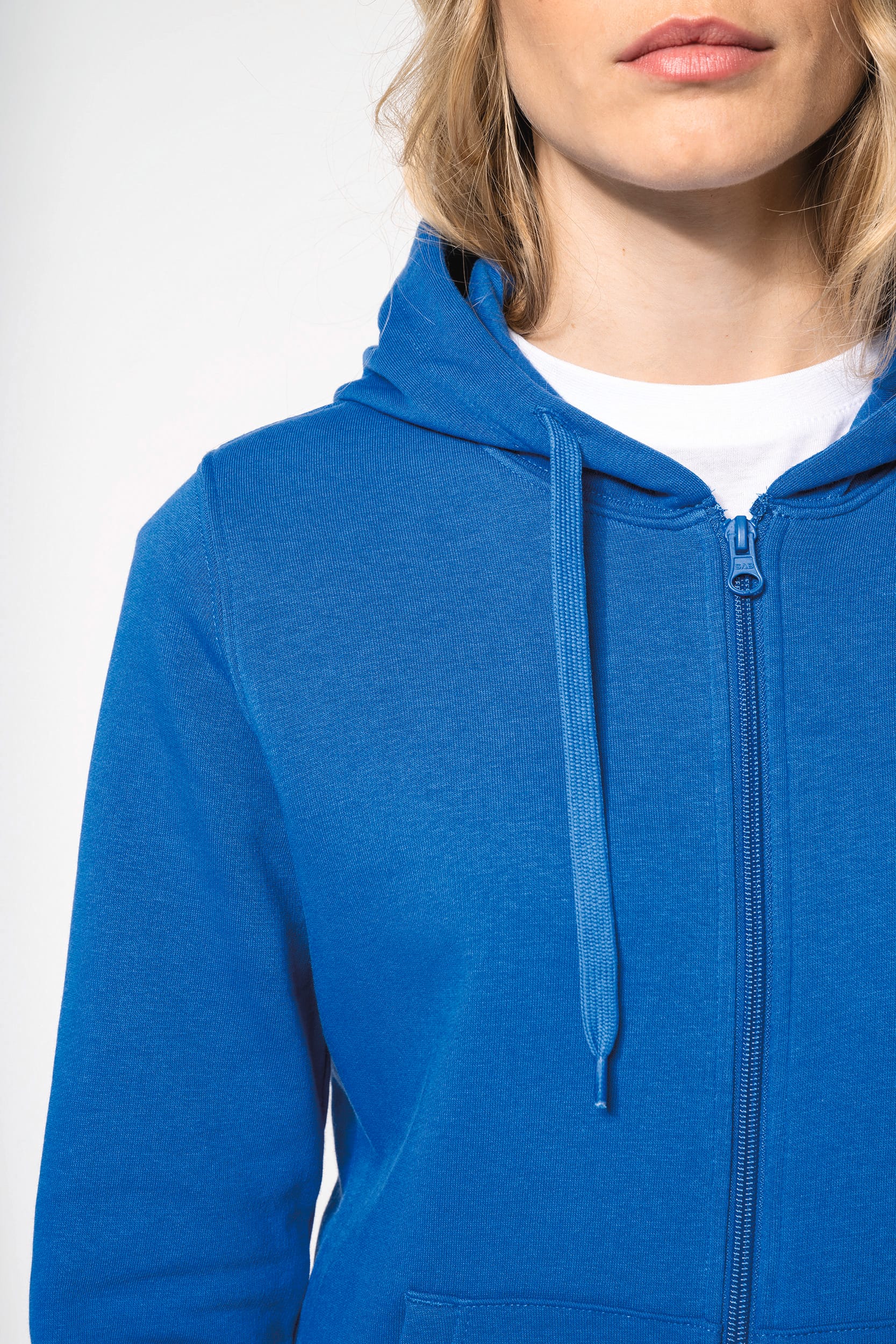 Sweat à capuche zippé écologique pour femmes - 280 g/m² - K4031