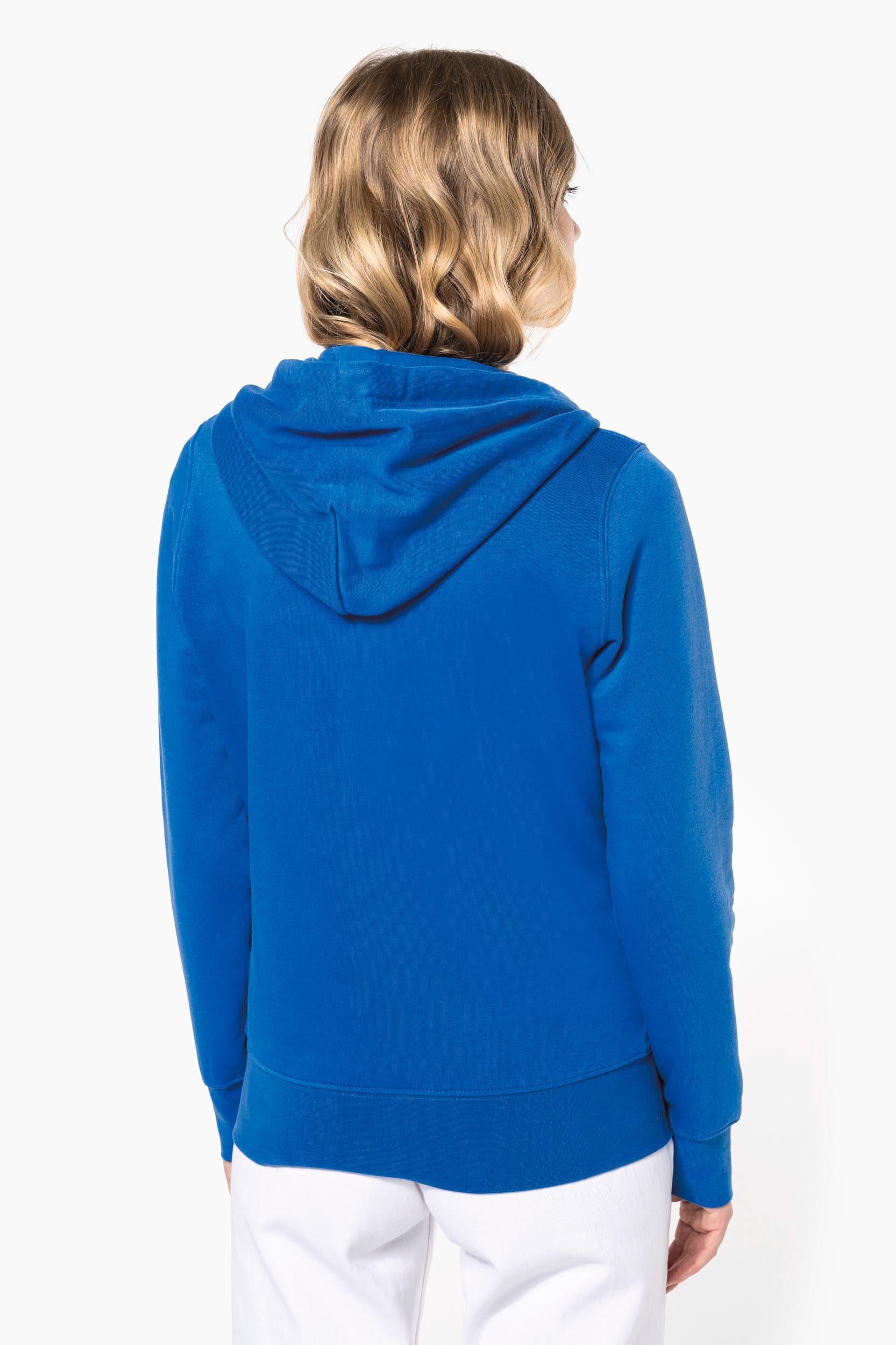 Sweat à capuche zippé écologique pour femmes - 280 g/m² - K4031