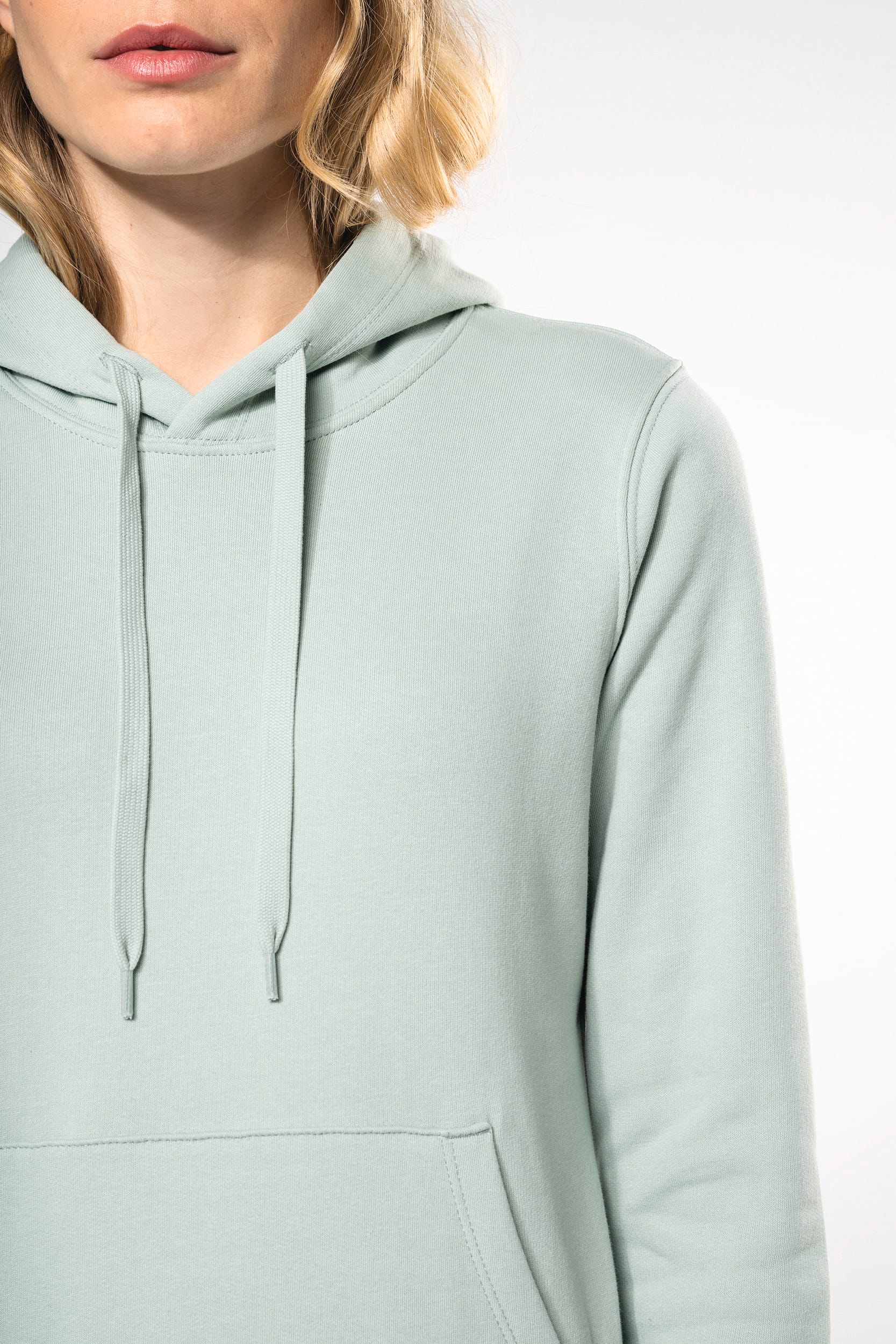 Pull à Capuche pour Femmes en Coton Bio - K4028