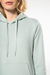 Pull à Capuche pour Femmes en Coton Bio - K4028
