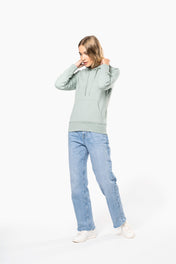 Pull à Capuche pour Femmes en Coton Bio - K4028