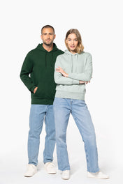 Pull en coton biologique - Sweat à capuche écologique pour homme - 280 g/m² - K4027