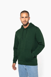 Pull en coton biologique - Sweat à capuche écologique pour homme - 280 g/m² - K4027