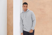 Unisex Hooded Sweatshirt in Regenerated Cotton and Recycled Polyester | H841