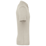 Spasso SP217 - Men's Knitted Linen Polo Shirt