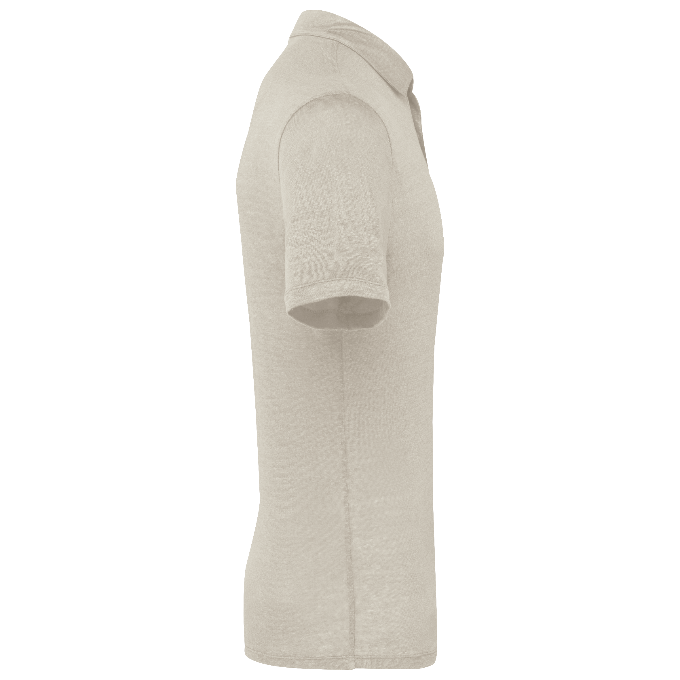 Spasso SP217 - Men's Knitted Linen Polo Shirt