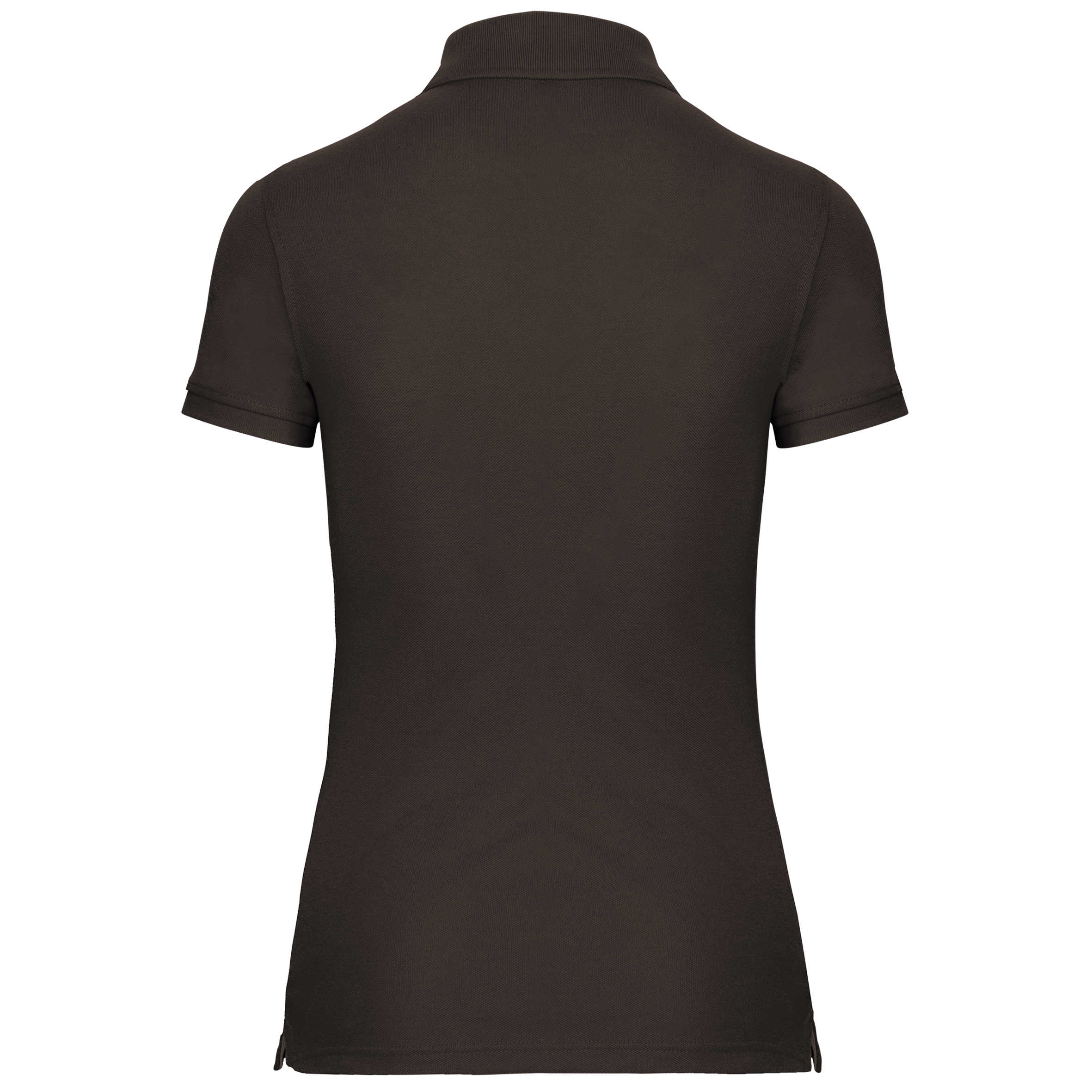 Women's Short-Sleeved Piqué Polo Shirt in Recycled Polyester and Cotton | WK275