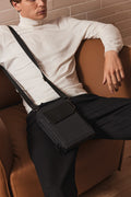 Schoudertas van gerecycled polyester met verstelbare riem | KI5303