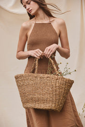 Cesta tejida a mano - KI5208