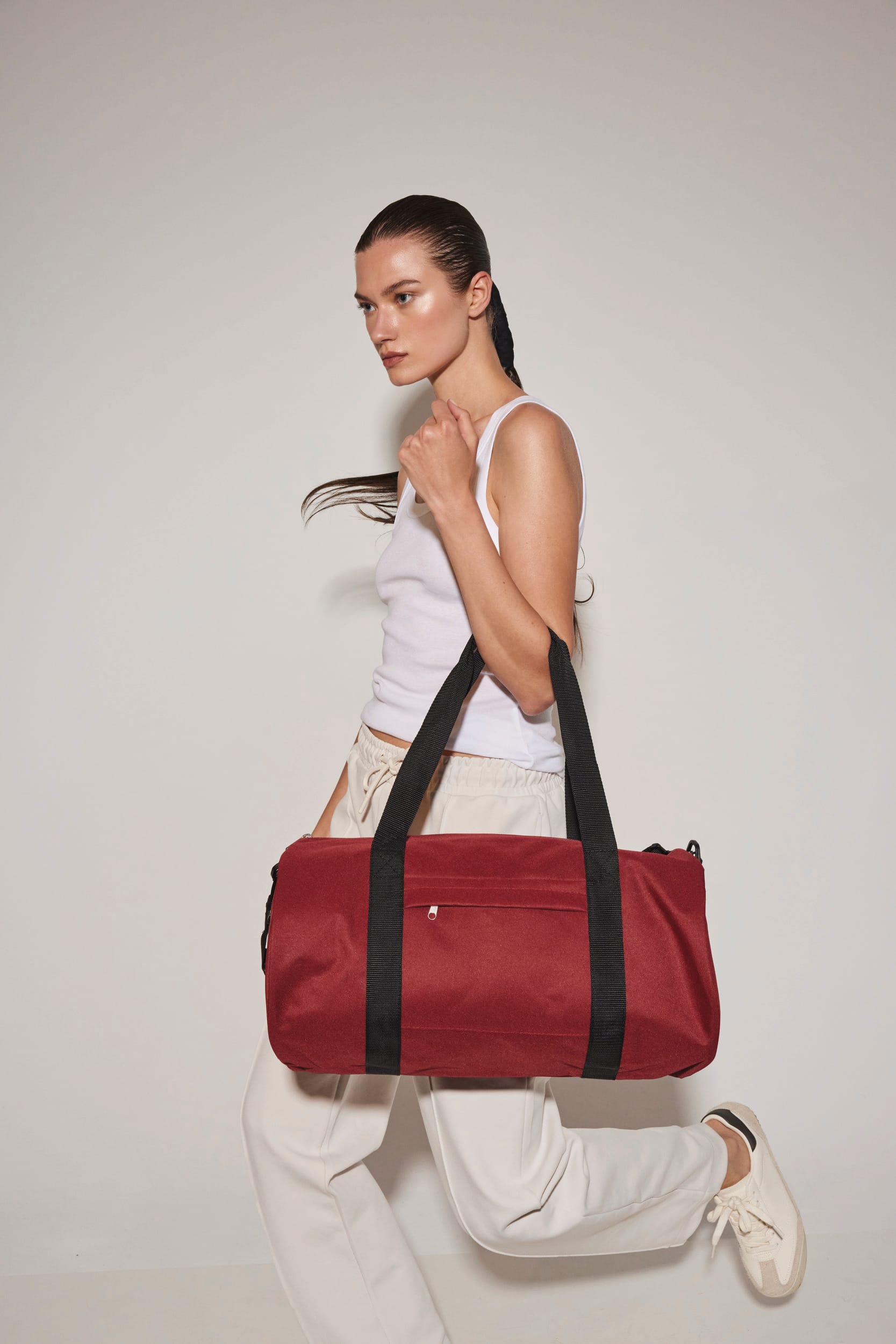 Gerecyclede Buis Tas Met Voorvak - KI0655