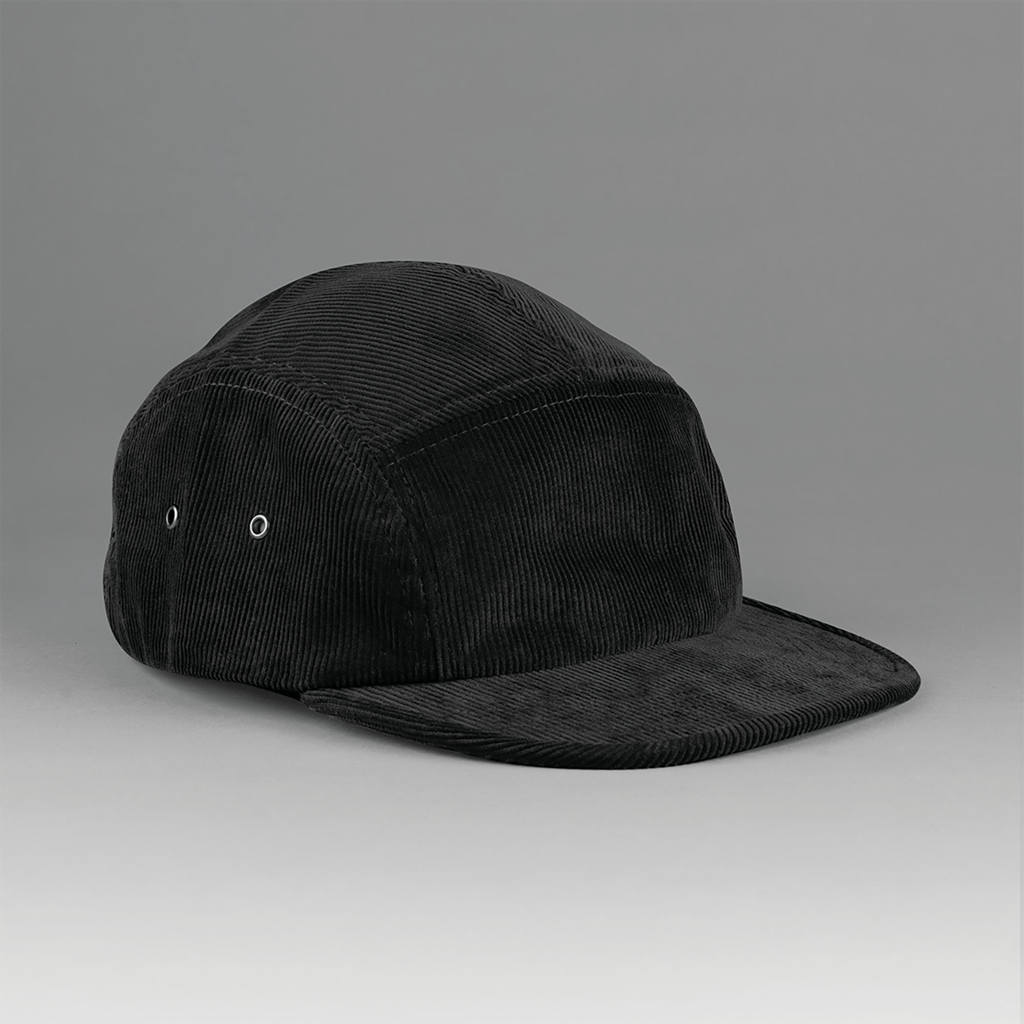 Cappellino camper a 5 pannelli in velluto a coste di cotone biologico | B679