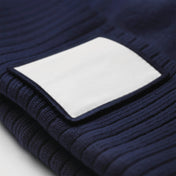 Microfleece Lined Beanie with Appliqué Patch in Recycled Polyester | B337R