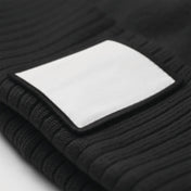 Microfleece Lined Beanie with Appliqué Patch in Recycled Polyester | B337R