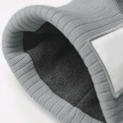 Microfleece Lined Beanie with Appliqué Patch in Recycled Polyester | B337R