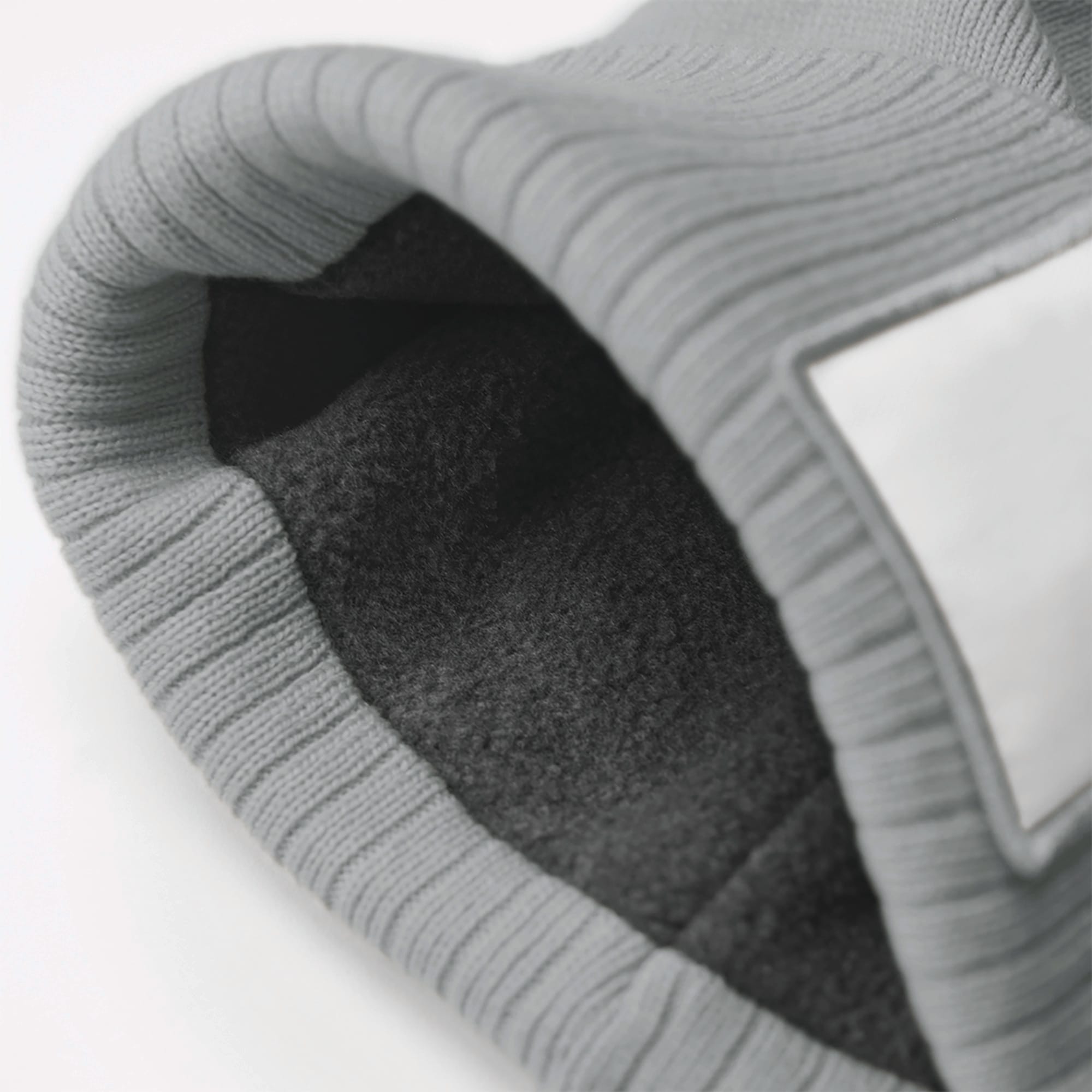 Microfleece Lined Beanie with Appliqué Patch in Recycled Polyester | B337R