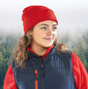 Recycled Turn-Up Beanie with Print Patch and Thinsulate™ Lining | RC934X