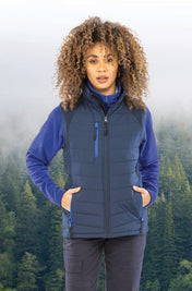 Gilet softshell imbottito in poliestere riciclato | R238X