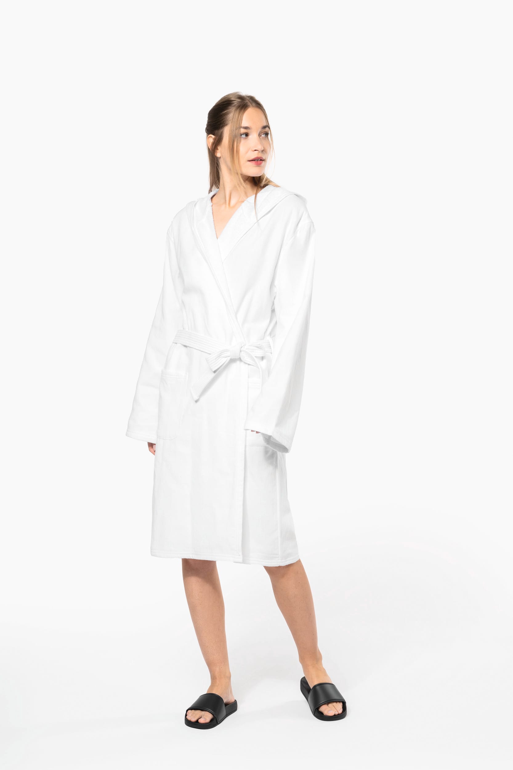 Unisex Organic Hooded Bathrobe - 270 g/m² - K140