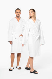 Unisex Organic Hooded Bathrobe - 270 g/m² - K140