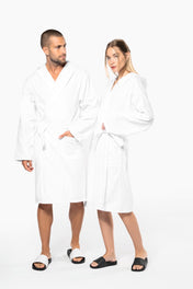 Unisex Organic Hooded Bathrobe - 270 g/m² - K140